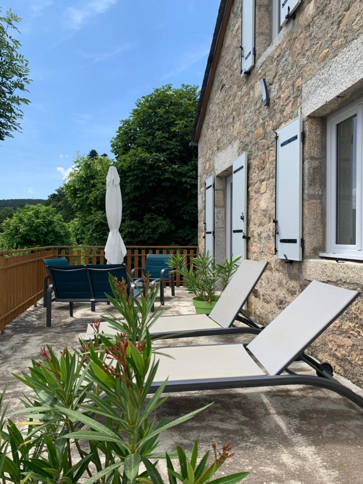 Chez Marie Villa Albaret-Sainte-Marie Екстериор снимка